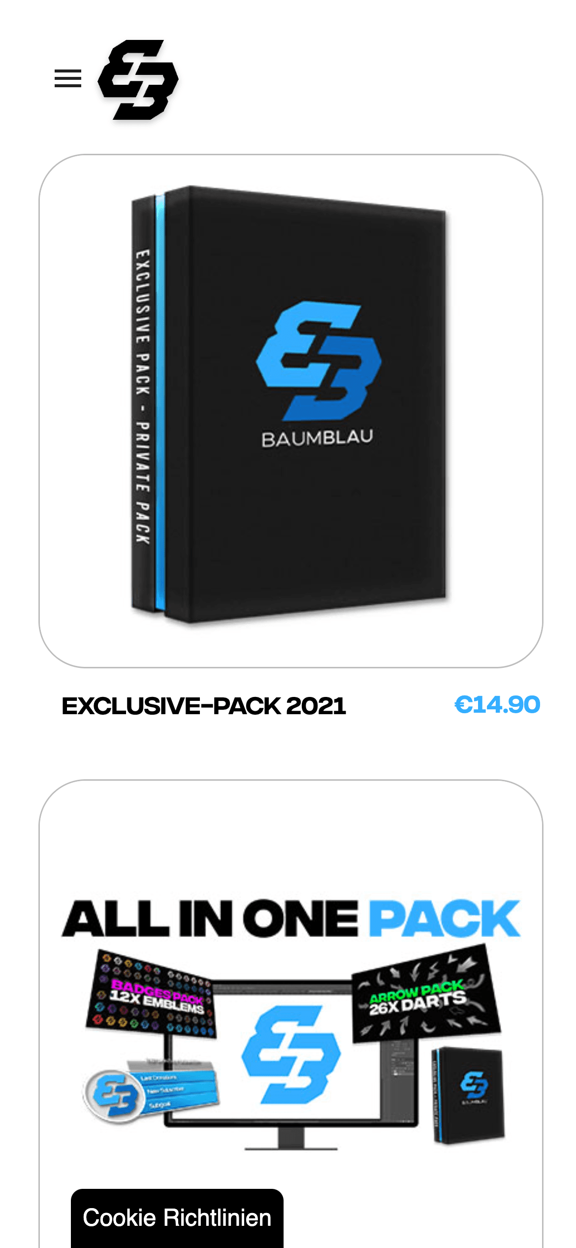 Mobile Ansicht von BaumBlau