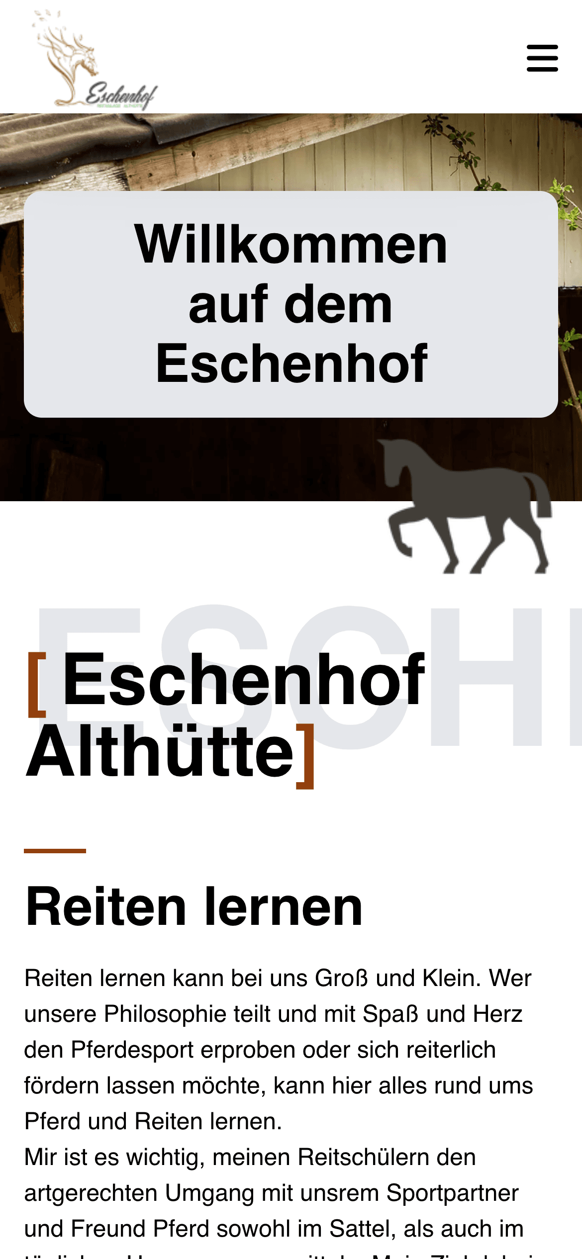 Mobile Ansicht von Eschenhof Althütte