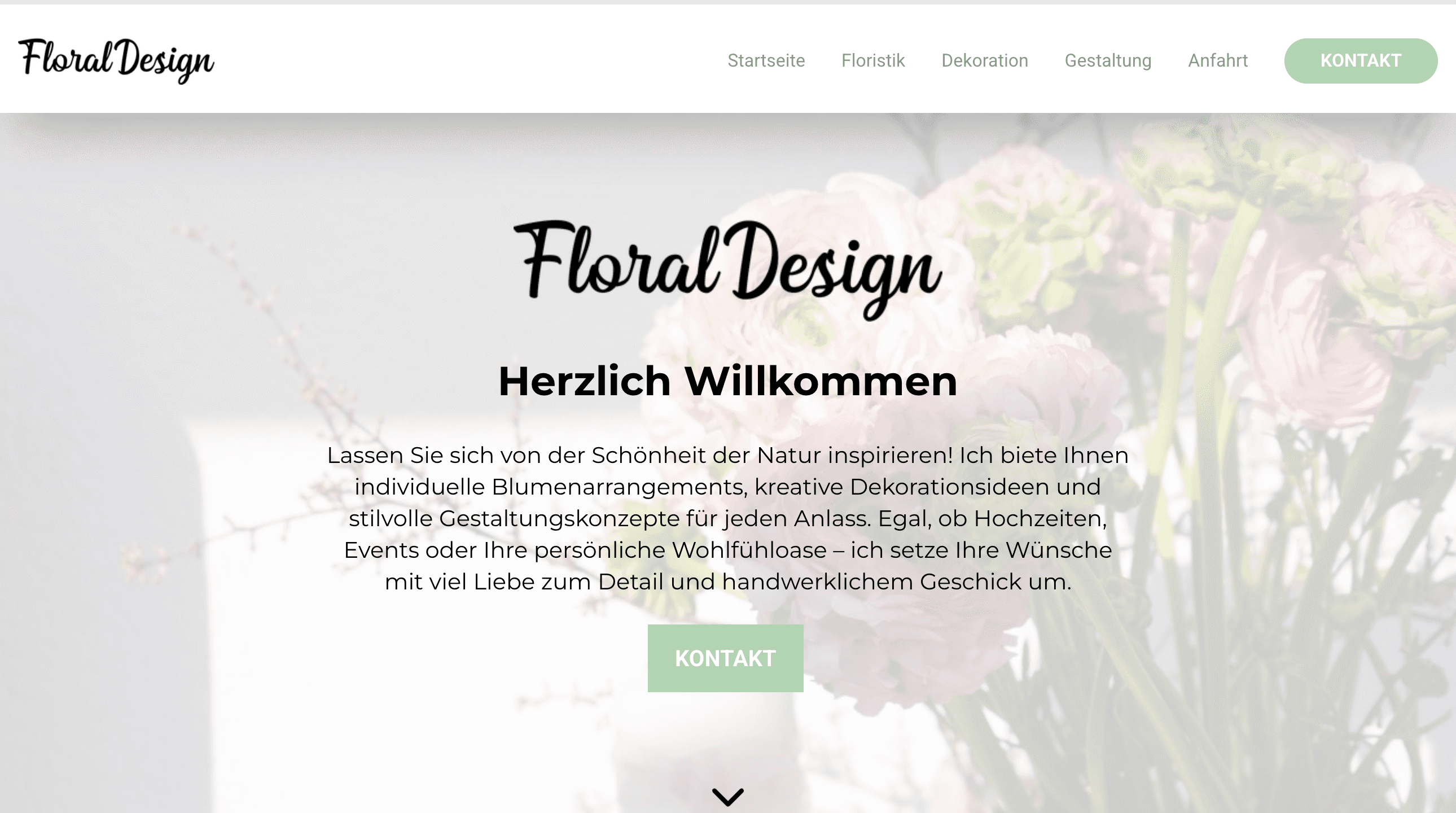 Desktop Ansicht von Floral Design Serby - Floristik & Dekoration