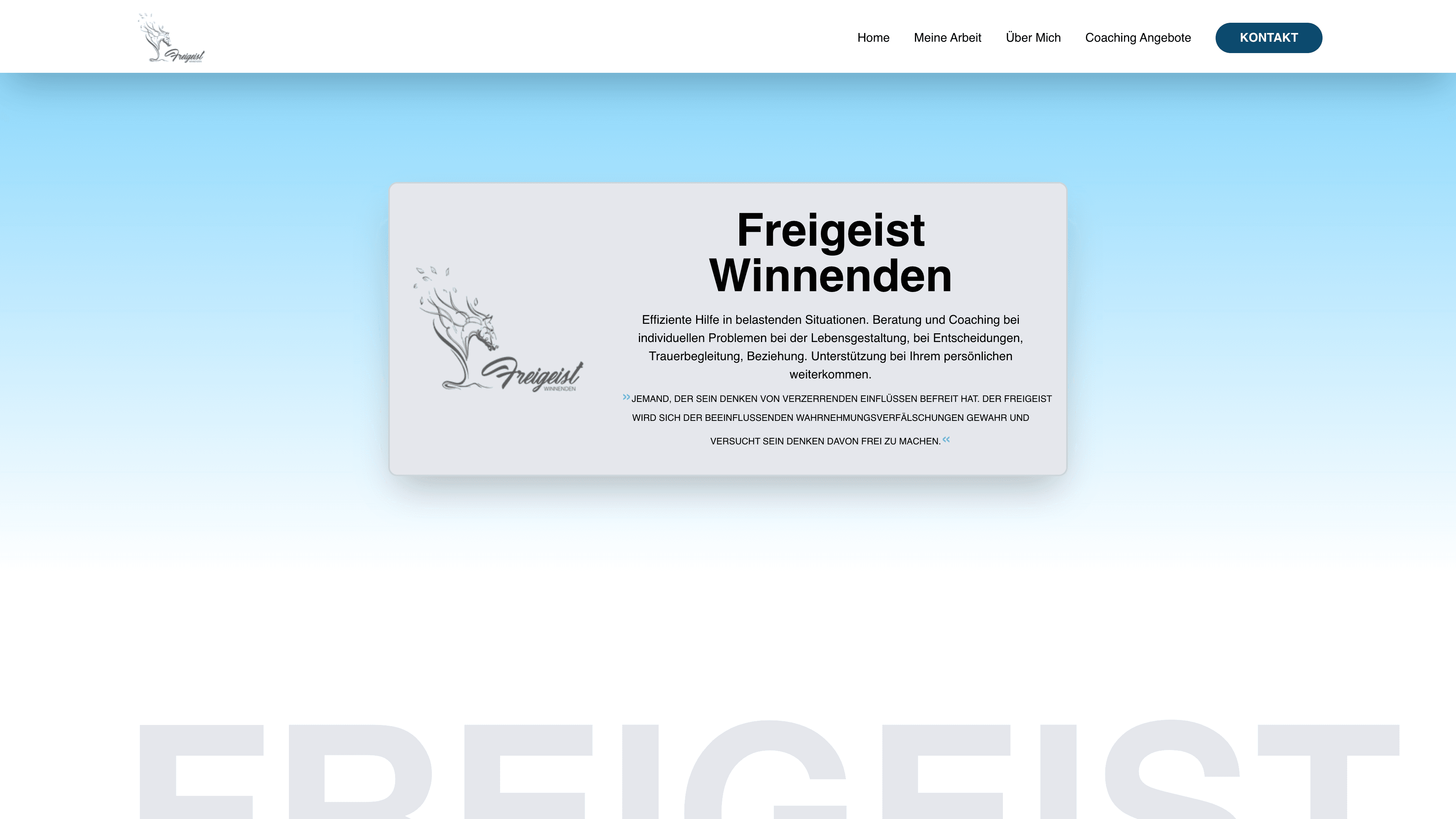 Desktop Ansicht von Freigeist Winnenden