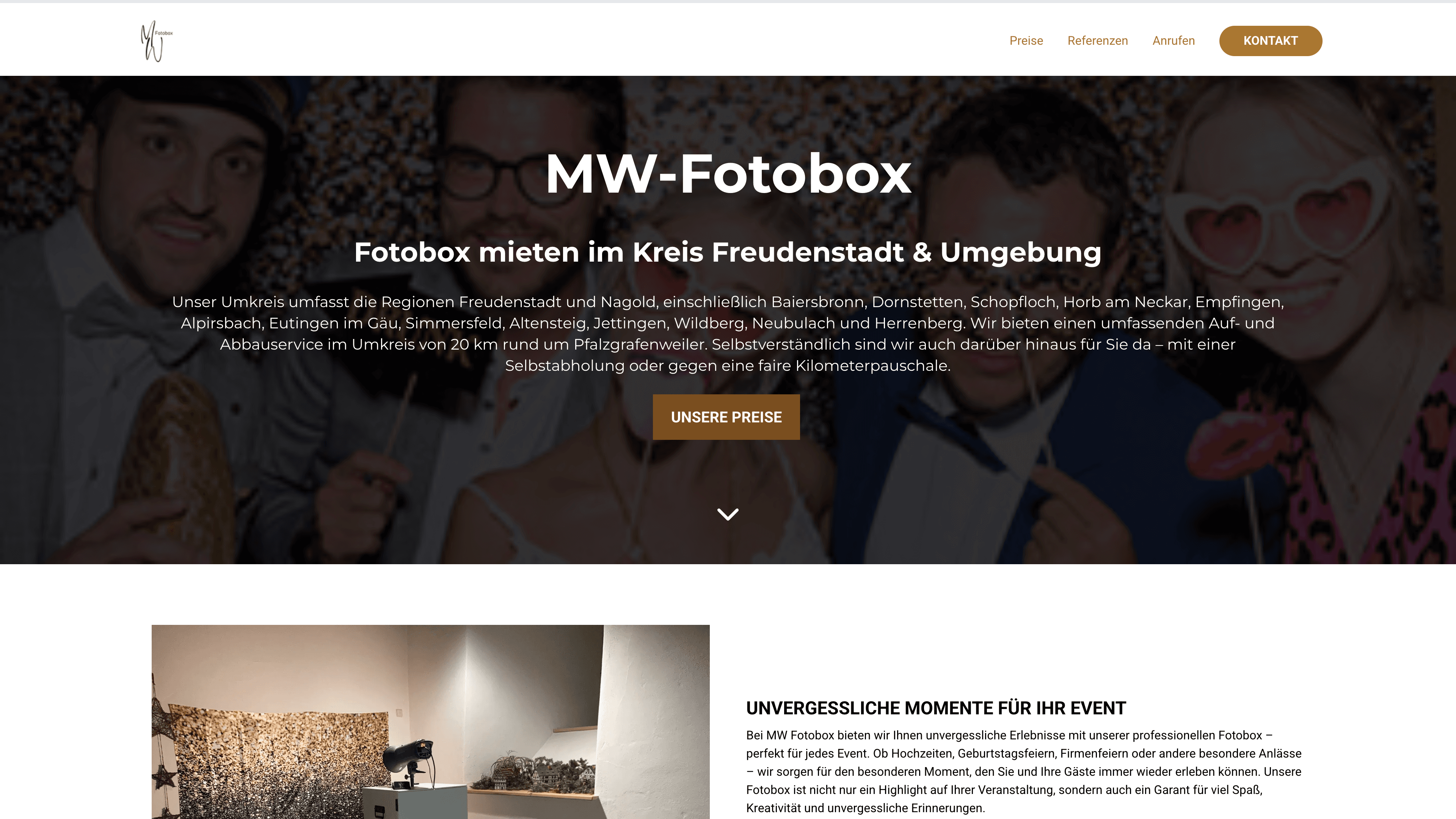 Desktop Ansicht von MW Fotobox