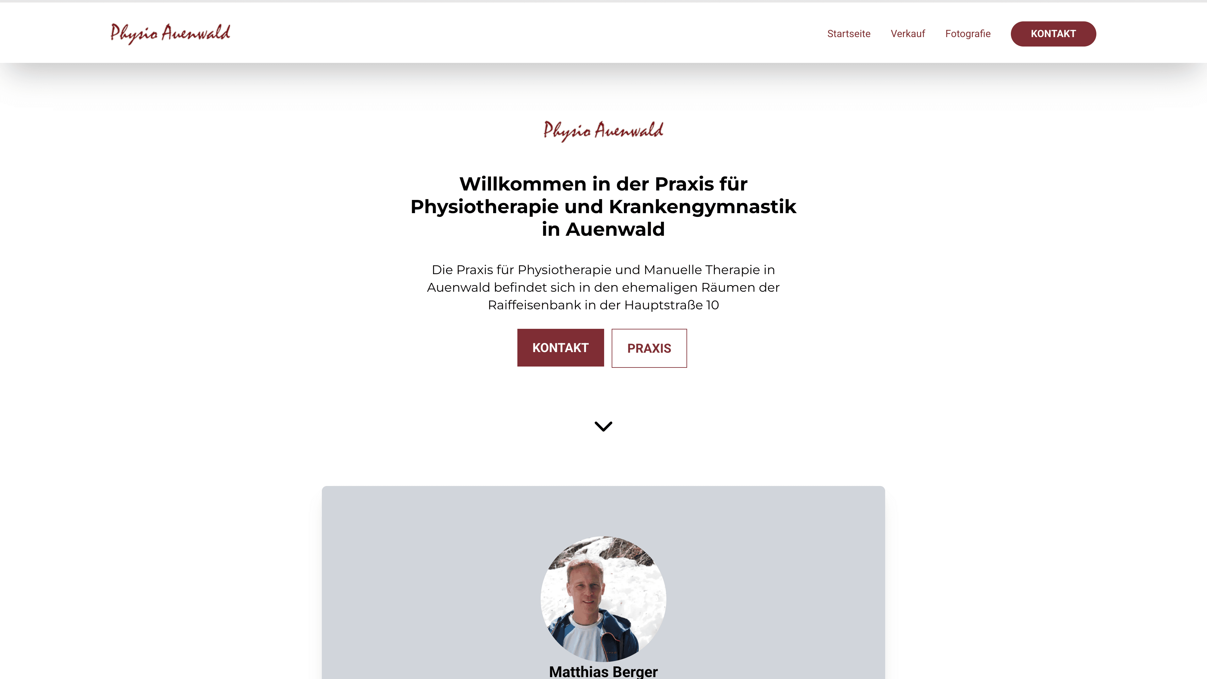 Desktop Ansicht von Physio Auenwald